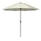 California Umbrella 9' Bronze Aluminum Market Patio Umbrella, Olefin Beige 194061337400 - alternate 1